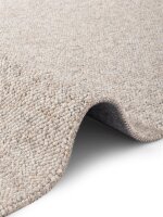 Elle Decoration Rocco Woll-Optik Teppich Rocco Creme Multifarben