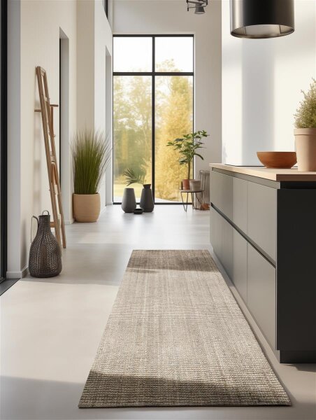 Hanse Home Bouclé Jute Teppich Jaipur Natur Ivoryweiß