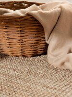 Hanse Home Bouclé Jute Teppich Jaipur Natur Gold
