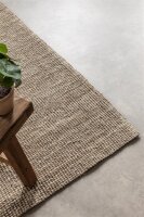 Hanse Home Bouclé Jute Teppich Jaipur Natur Graubraun