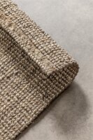 Hanse Home Bouclé Jute Teppich Jaipur Natur Graubraun