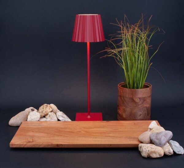 Sompex Troll 2.0 rot Akku LED Outdoortischleuchte
