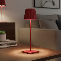 Sompex Troll RC rot Akku LED Tischleuchte