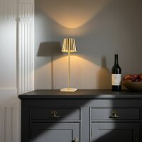 Sompex Troll RC gold Akku LED Tischleuchte