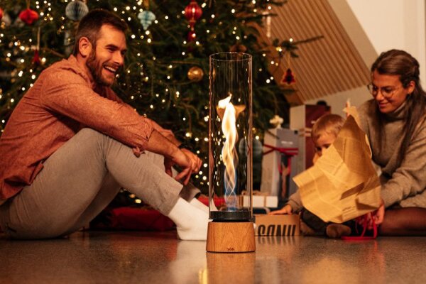 SPIN air 1200 Tischfeuer Eiche