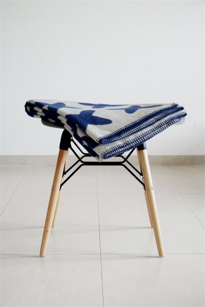 Riema Kuscheldecke Kjell blau