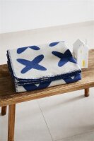 Riema Kuscheldecke Kjell blau