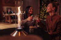 SPIN X 1200 Tischfeuer silber