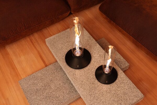 SPIN X 1200 Tischfeuer schwarz