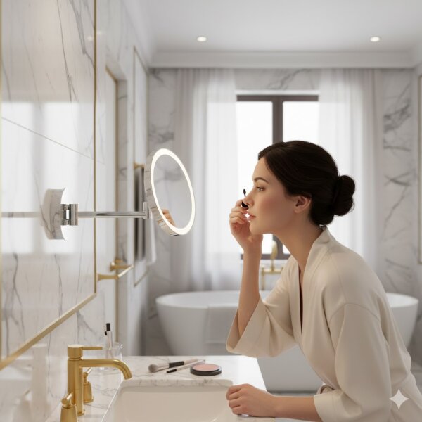 Decor Walther JUST LOOK PLUS WD 7X Wandkosmetikspiegel chrom