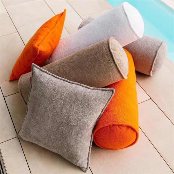 FRESH Frottee Rolle Nackenrolle groß komplett summer peach von farbenfreunde