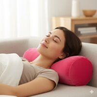 FRESH Frottee Rolle Nackenrolle groß komplett sweet...