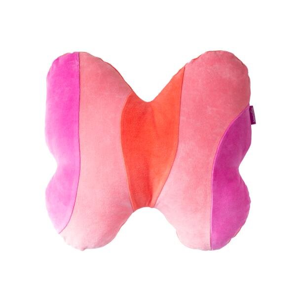 Butterfly- Nickykissen komplett starfish orange von farbenfreunde