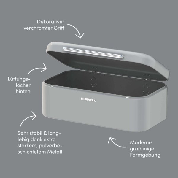 Siegwerk Brotkasten PANOVA L Shadow Rock