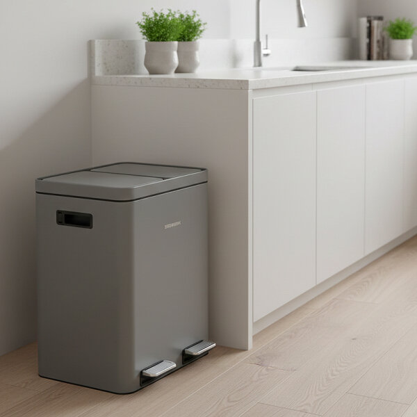 Siegwerk Mülleimer KOLEKTO 2x18L Shadow Rock