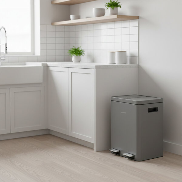 Siegwerk Mülleimer KOLEKTO 2x18L Shadow Rock