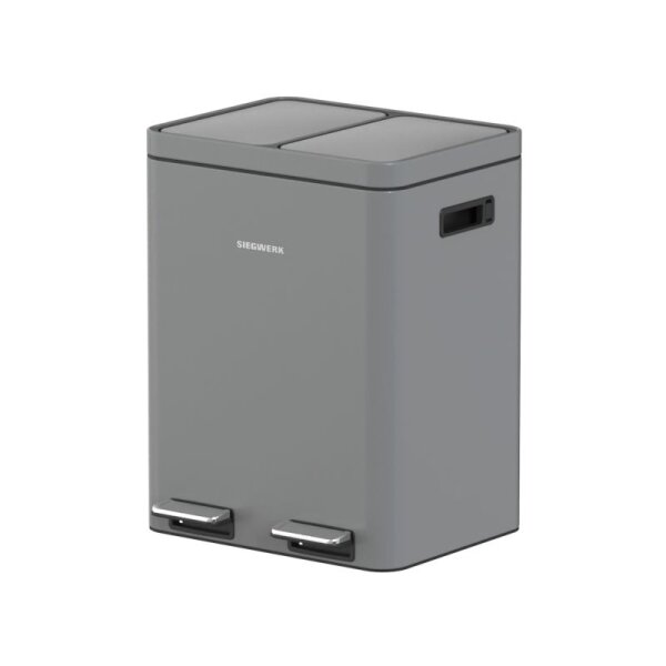 Siegwerk Mülleimer KOLEKTO 2x18L Shadow Rock