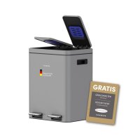 Siegwerk Mülleimer KOLEKTO 2x18L Shadow Rock