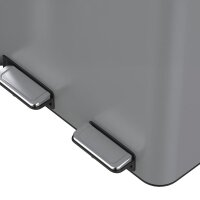 Siegwerk Mülleimer KOLEKTO 2x18L Shadow Rock