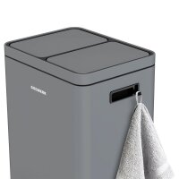 Siegwerk Mülleimer KOLEKTO 2x18L Shadow Rock