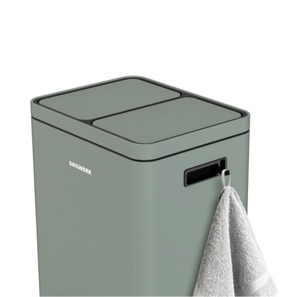 Siegwerk Mülleimer KOLEKTO 2x18L Sage Harmony