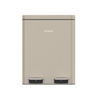 Siegwerk Mülleimer KOLEKTO 2x18L Sand Beach