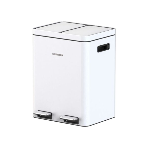 Siegwerk Mülleimer KOLEKTO 2x18L Pure Snow