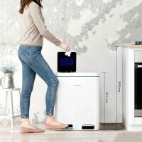 Siegwerk Mülleimer KOLEKTO 2x18L Pure Snow