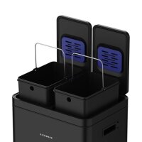 Siegwerk Mülleimer KOLEKTO 2x18L Night Echo