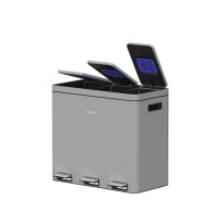 Siegwerk Mülleimer KOLEKTO 3x18L Shadow Rock