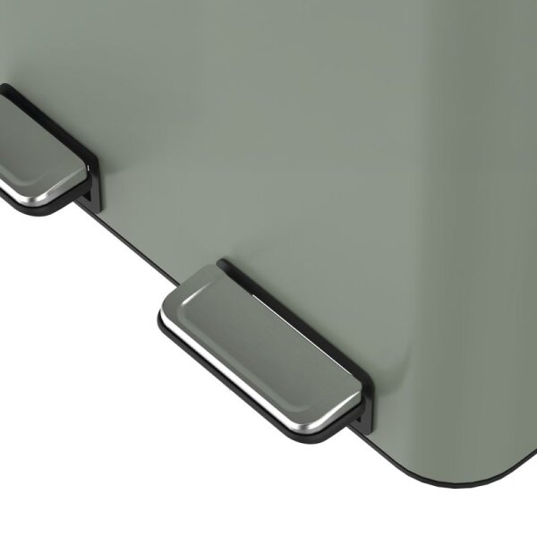 Siegwerk Mülleimer KOLEKTO 3x18L Sage Harmony