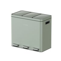 Siegwerk Mülleimer KOLEKTO 3x18L Sage Harmony