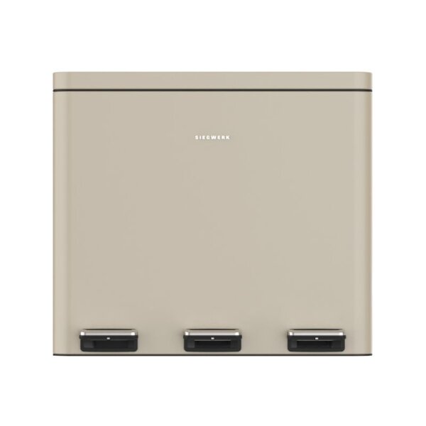 Siegwerk Mülleimer KOLEKTO 3x18L Sand Beach