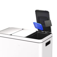 Siegwerk Mülleimer KOLEKTO 3x18L Pure Snow