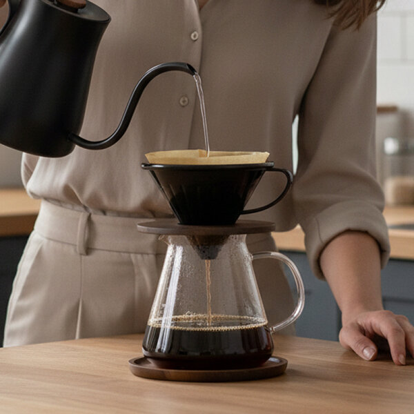 Siegwerk Kaffeebereiter Filter Set Schwarz