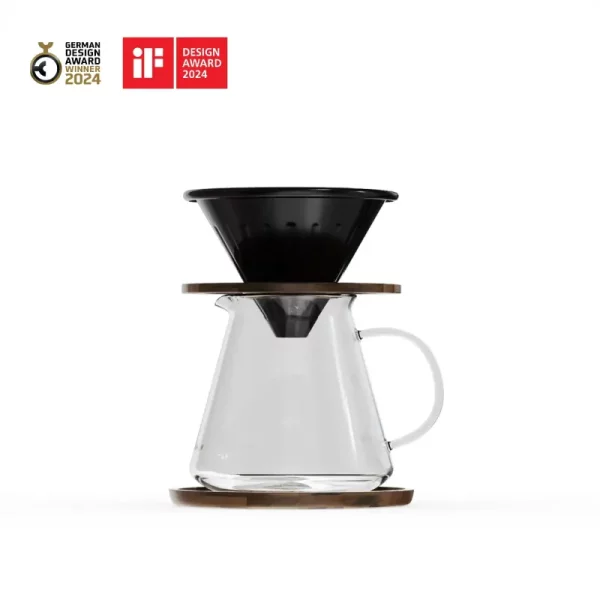 Siegwerk Kaffeebereiter Filter Set Schwarz