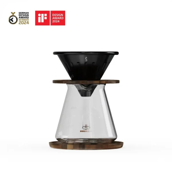 Siegwerk Kaffeebereiter Filter Set Schwarz