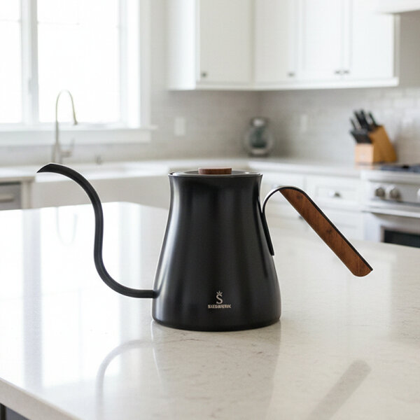 Siegwerk Wasserkessel Pour over Schwarz