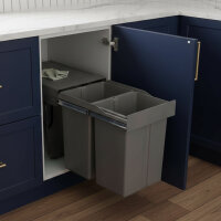 Siegwerk Einbaumülleimer DuoSort 442, 2-fach