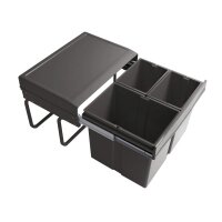 Siegwerk Einbaumülleimer TrioSort 530, 3-fach