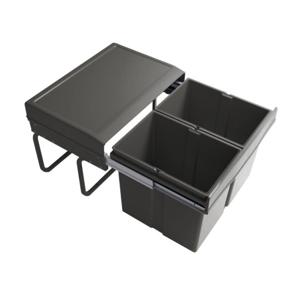 Siegwerk Einbaumülleimer DuoSort  530, 2-fach