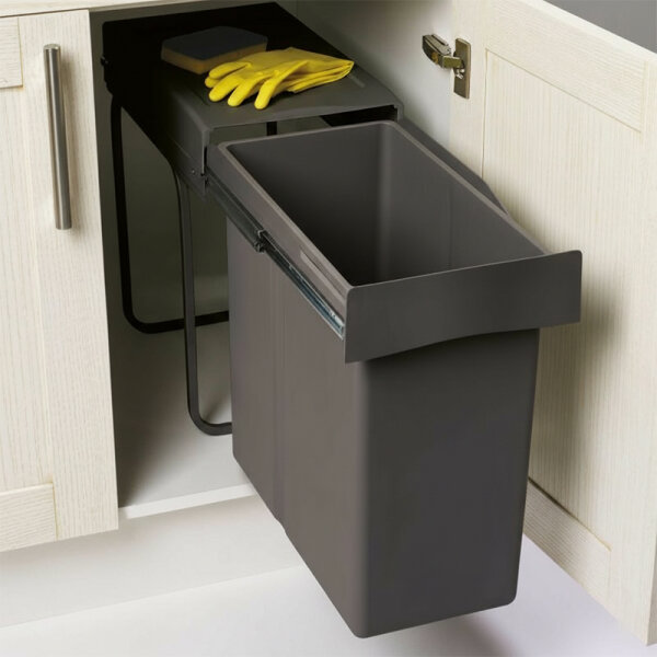 Siegwerk Einbaumülleimer MonoSort 340, 1-fach