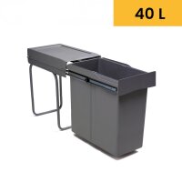 Siegwerk Einbaumülleimer MonoSort 340, 1-fach