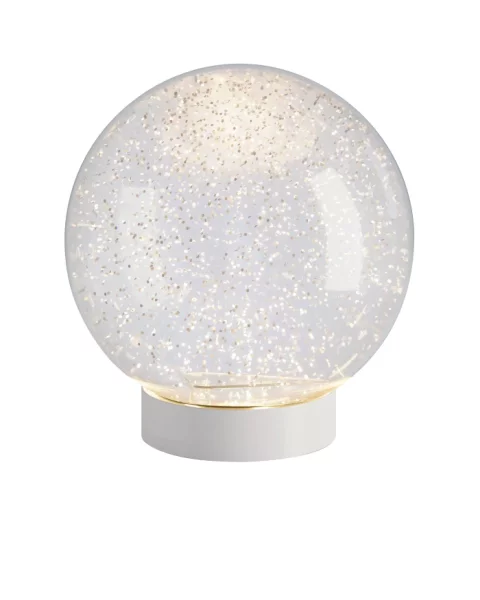 Sompex Dekoleuchte Glamor Bauble 18cm weiß