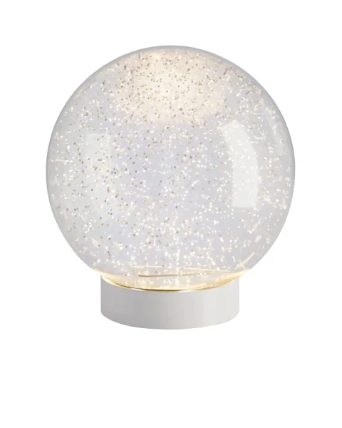 Sompex Dekoleuchte Glamor Bauble 18cm weiß