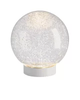 Sompex Dekoleuchte Glamor Bauble 18cm weiß