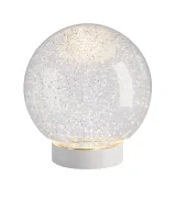 Sompex Dekoleuchte Glamor Bauble 18cm weiß