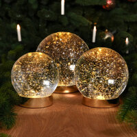 Sompex Dekoleuchte Glamor Bauble 15cm gold