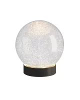 Sompex Dekoleuchte Glamor Bauble 15cm schwarz