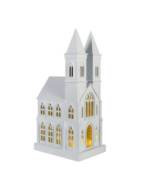 Sompex Dekoleuchte Glamor Church weiß